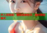 奸人坚国语：智能语音助手，随时随地聊天