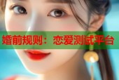 婚前规则：恋爱测试平台
