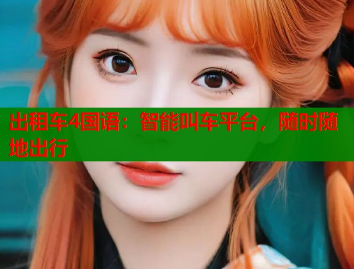 出租车4国语：智能叫车平台，随时随地出行  第2张